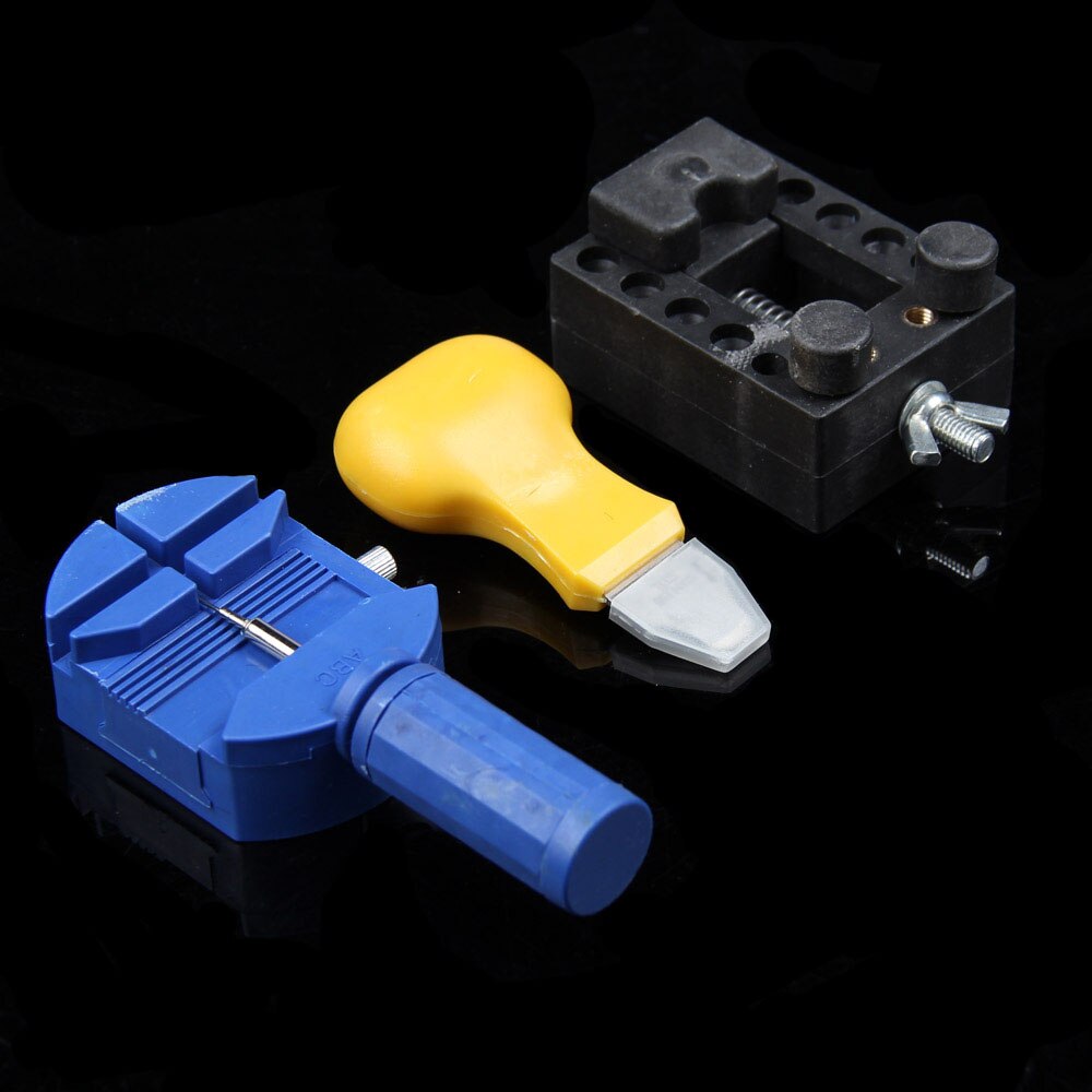 Clock Tool Sets Watch Link Opener Repair Remover Holder Tool Kit Set Pin Screwdriver 13/19/27pcs TT@88