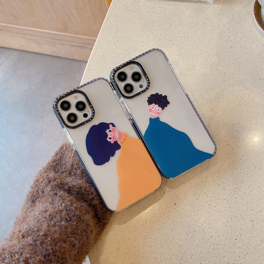 Bonita funda de TPU suave a prueba de golpes para iPhone, 15, 14, 13, 12, 11 Pro, X, XS, XR, Max, 7, 8 Plus, SE , 2022