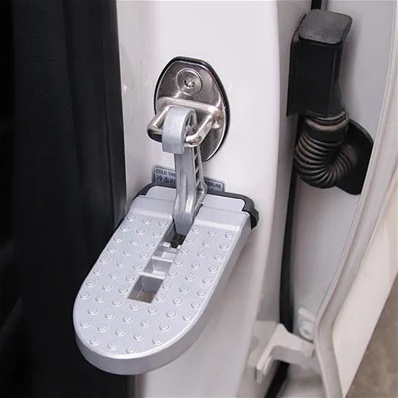 Trin stige folde multifunktion foldbar bil tagbøjle trin trappe bil trin pedal bildør scuff side trin