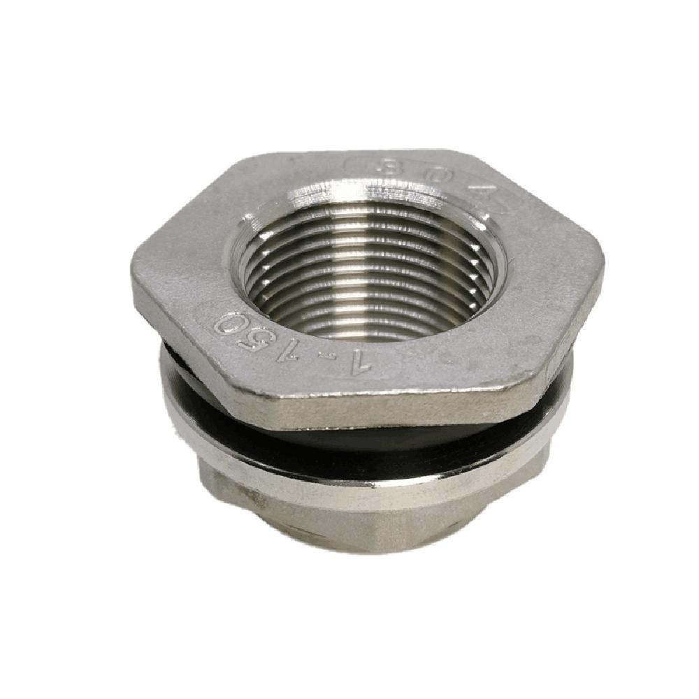 Homebrew øl 304 rustfritt stål sveisfritt skottankmontering 1/2 " , 3/4 " til rengjøringe-bruk skiftenøkkel