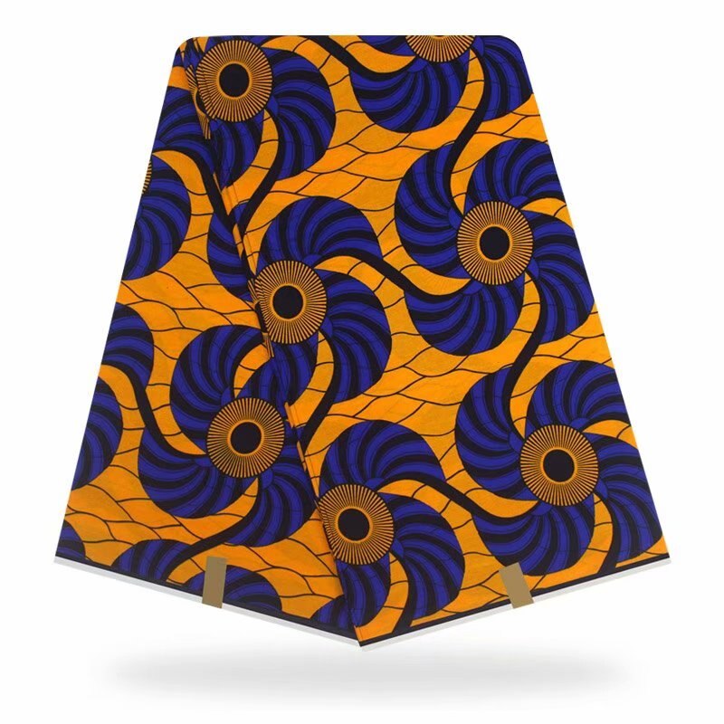 african fabric wax fabric cotton pagne wax 6yards african ankara sewing fabric for dresses: color16