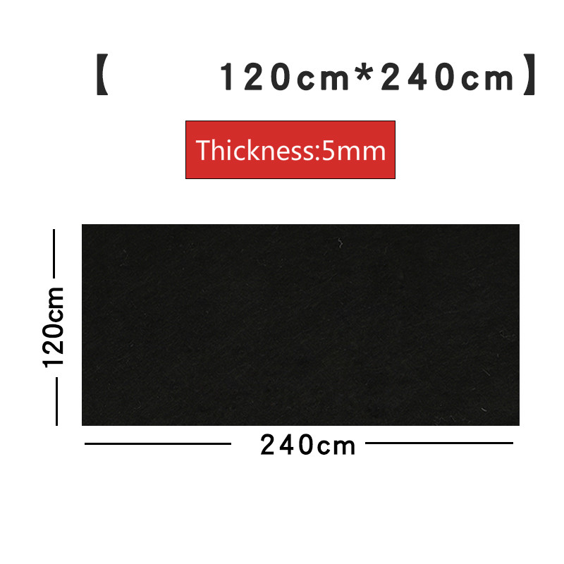 Verdikking Zachte Voelde Pad Peinture Feutre Zachte Chinese Kalligrafie Borstel Voelde Pad Inkt Schilderij Zachte Pad Tafel Mat Feutre Peinture: M