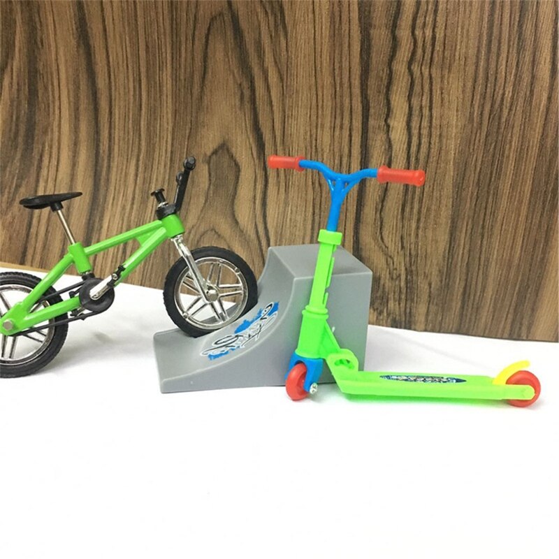 Mini hulajnoga dwukołowiec skuter zabawki edukacyjne dla dzieci Mini hulajnoga fingerboard Bike