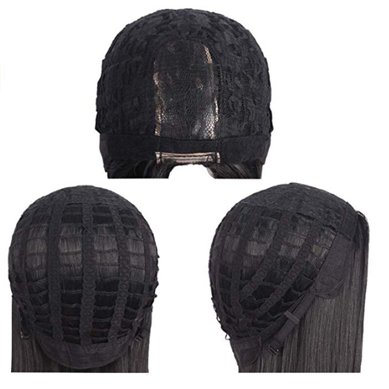 HAIRJOY Synthetic Hair Wigs Men Short Straight Wig Heat Resistant 4 Colors Available