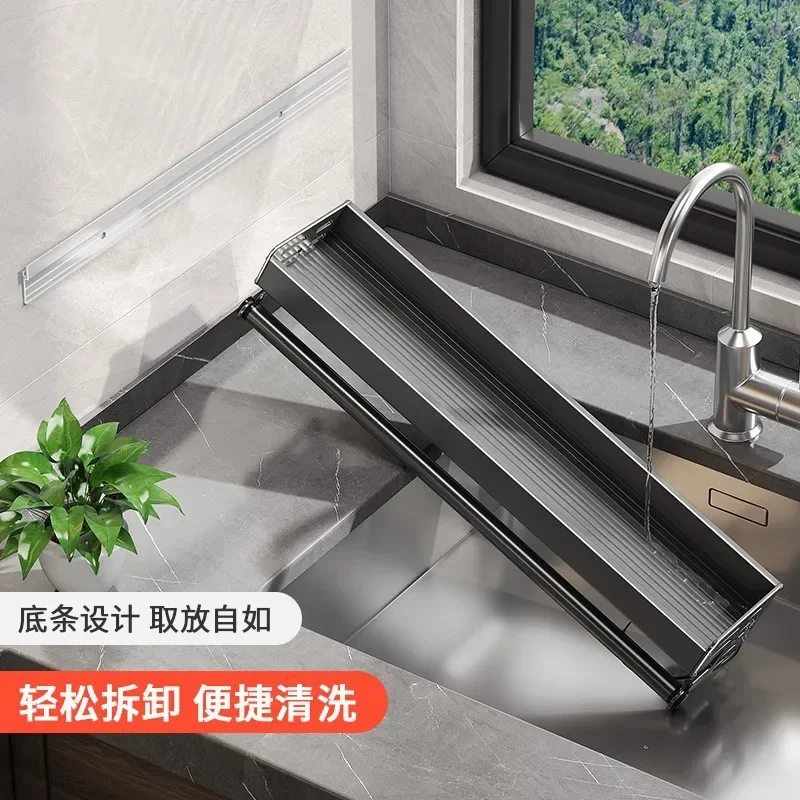 Stijlvol aan de muur gemonteerd keukenkruiderijrek met opbergdoos Multifunctioneel huishoudelijk gebruiksvoorwerprek met oliazijndispenser