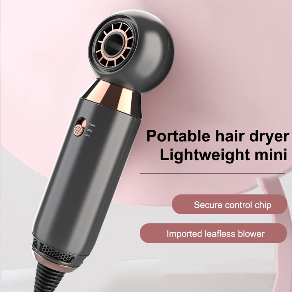 Stijl bladloze föhn anion sterke wind glad snel drogend salon draagbaar huishoudelijk geen blad kapper föhn