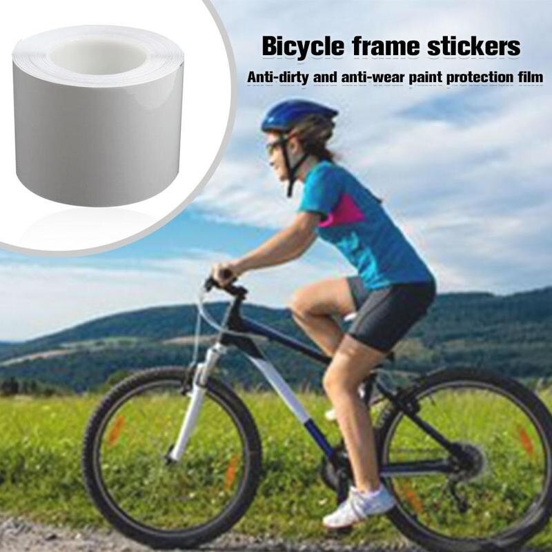 1M Protective Film Bike Bicycle Frame Protection Stickers Wear Frame Clear Bike Tape Transparent Bicycle Surface Tape