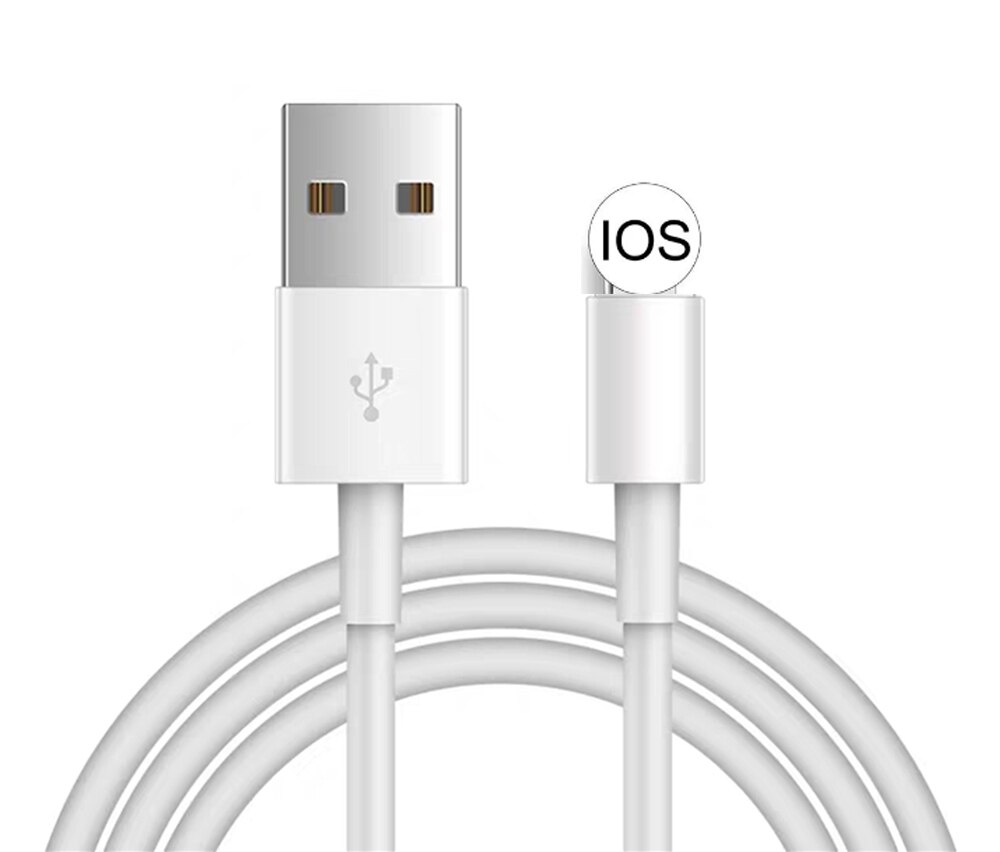 Cavo dati USB 3m 2m 1m 0.25m per iPhone cavo di ricarica rapida per i7 8 Plus 6 6S PLUS X XR XS Max 11 Pro cavi di sincronizzazione per caricabatterie da parete