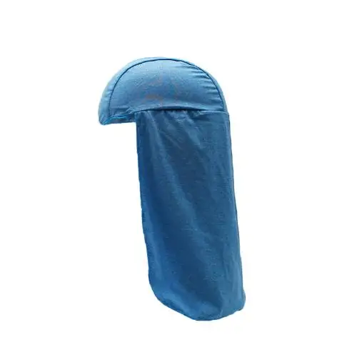Zonneschermkap Buiten UV-bescherming Brede rand Vissen Fietsen Caps Polyester nekbeschermer Koelhoed Cap voor wandelen Sport: Donkergrijs