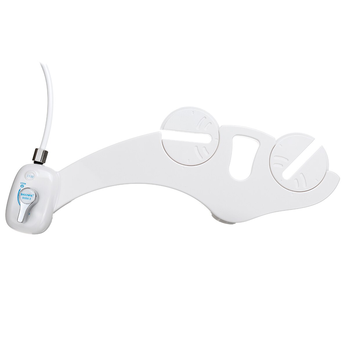 Bidet Ultra-Thin Non-Electric Mechanical Toilet Seat Bidet Self-Cleaning Nozzle Adjustable Water Sprayer Muslim Shower Ass Clean: EU Standard