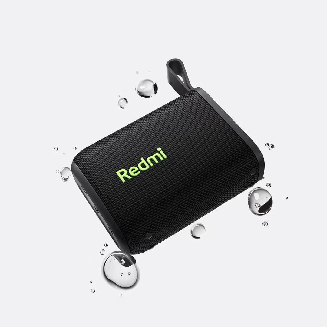 Xiaomi-Haut-parleur Bluetooth portable Redmi, extérieur, IP67, boîte de son stéréo injuste, BT5.3, couples de touristes RVB, connectivité TWS, coloré