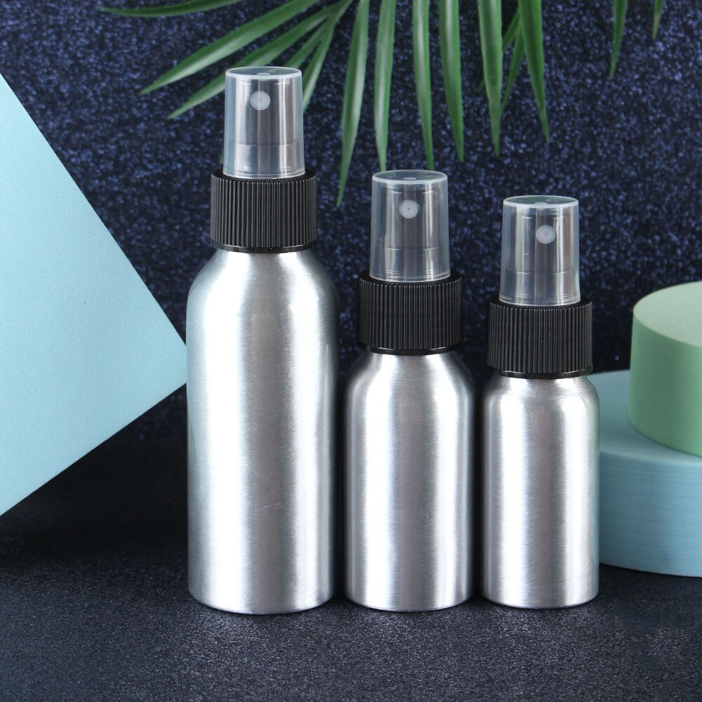 30ml/50ml/100ml aluminium sprayflesjes, draagbare mini parfumflesjes, lege navulbare cosmetische verstuiver