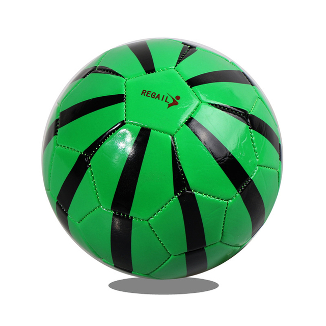 Size e 2 children's football ball inflatable football training ball children play training balls for children students -40: Green