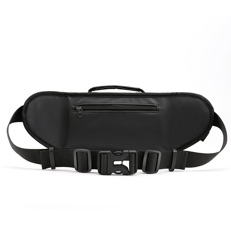 Man Waterproof Waist Bag Chest Pack Outdoor Sports Crossbody Bag Hip Bag Casual Travel Male Bum Belt Bag