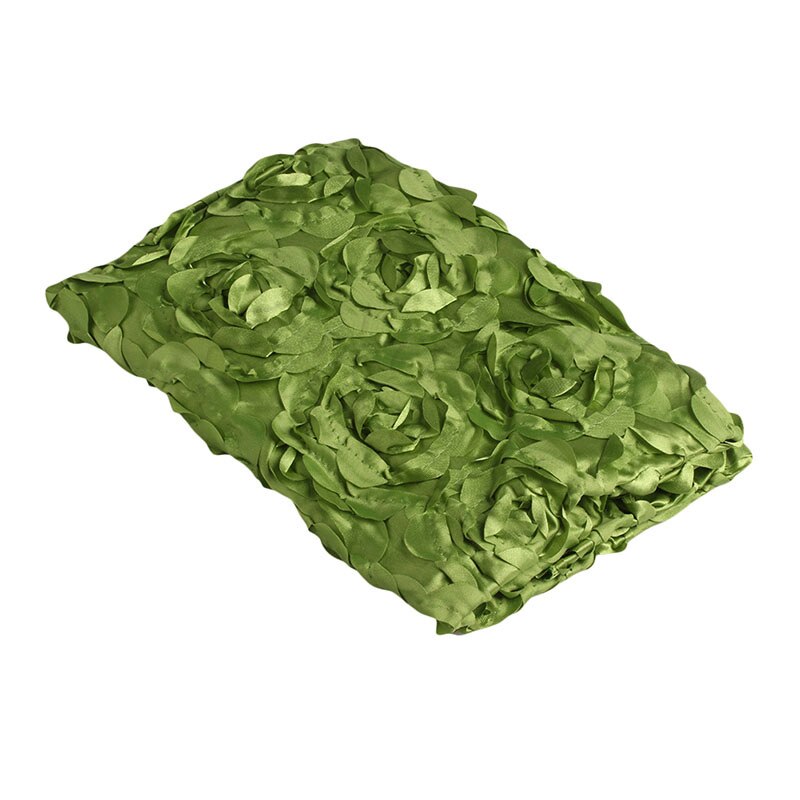 Newborn Baby 3D Photography Photo Prop Rose Flower Backdrop Blanket Rug 11 Color: Green