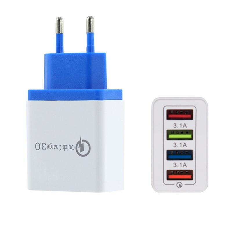 5V 3A EU Stecker Adapter USB Wand Ladegerät Für Samsung Iphone Xiaomi Handy Ladegerät Für Ipad Universal Travel AC Power Ladegerät: 03