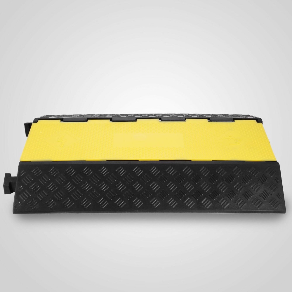 5 Channel Cable Protector 18000 LBS Capacity Extreme Rubber Cable Protector
