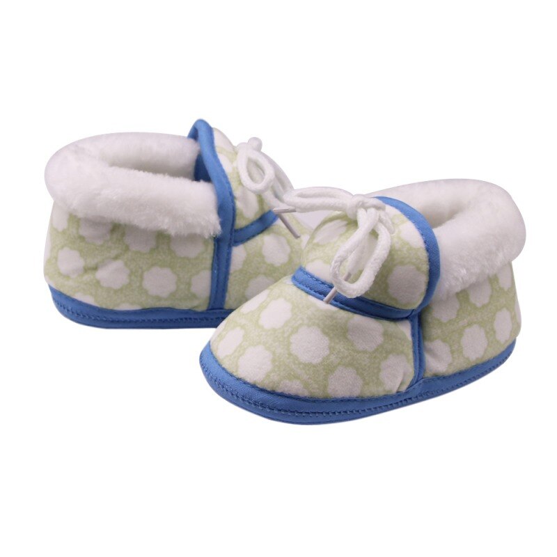5 Styles mignon bébé chaussures printemps hiver doux bébé rétro impression chaussures coton rembourré infantile bébé garçons filles Bootie