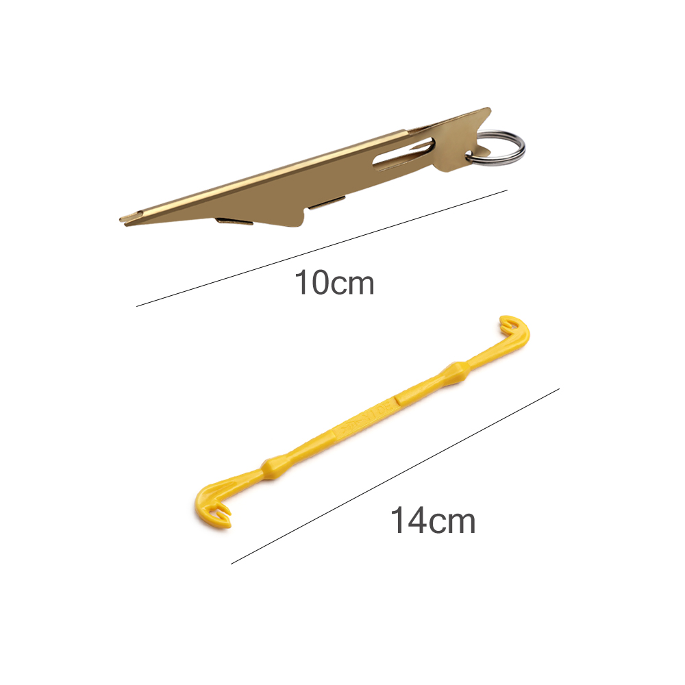 Stainless Steel/Plastic Quick Nail Knot Tying Tool Loop Tyer Fast Hook Knotter Remover Line Cutter Fly Fishing Tackle Accessory