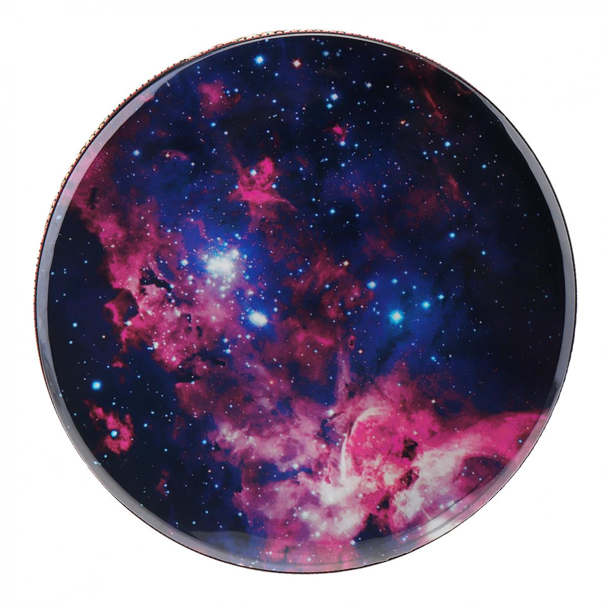 8 Inch African Djembe Drum Colorful Cloth Art ABS Barrel PVC Starry Sky Skin Children Hand Drum