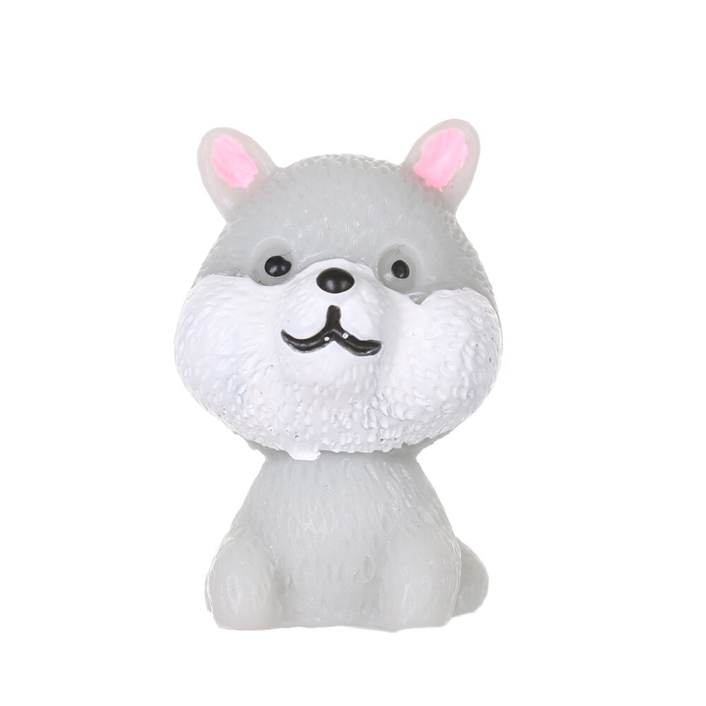 Dollhouse Decoration Fairy Garden Puppy Figurines Cute Teddy Mini Cartoon Dogs Toy Resin Miniature Animal For Children Toys: 13