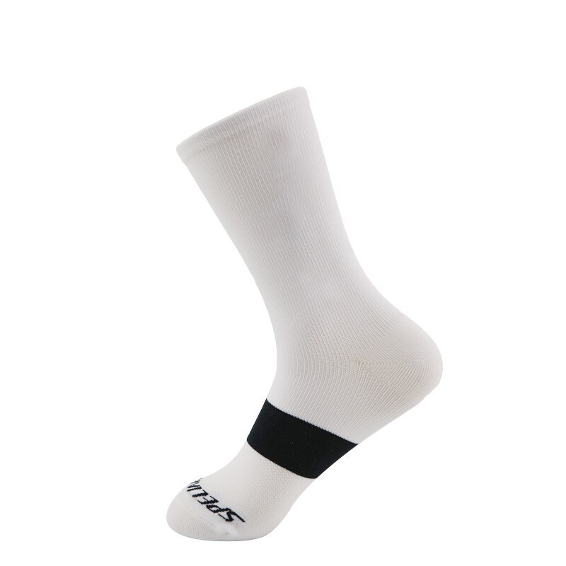 Women Men Cycling Sport Socks Breathable Spring Summer Riding Climbing Hiking Socks Stocking: Brown