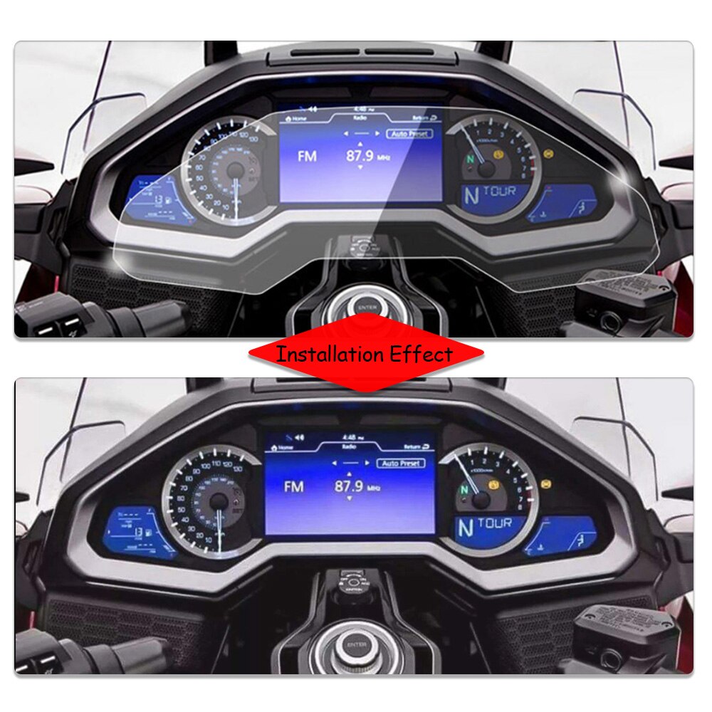 For 2022 GL1800 Screen Protector Cluster Dashboard Cover Instrument Protective Film For Goldwing GL 1800