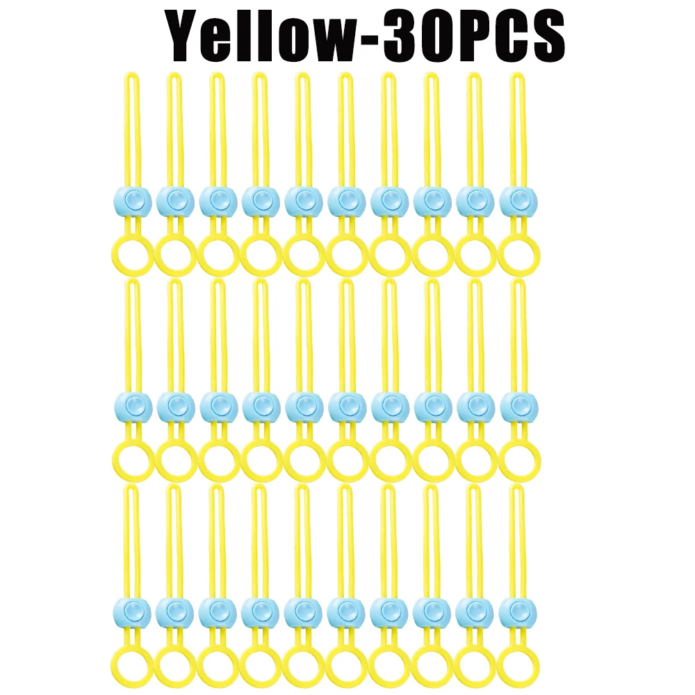 Sealing Tie Closure Clip Food Sealing Tie Rope Binding Fruit Store Preservation Multi-functional Sealing Tie Food Sealing: MULTI