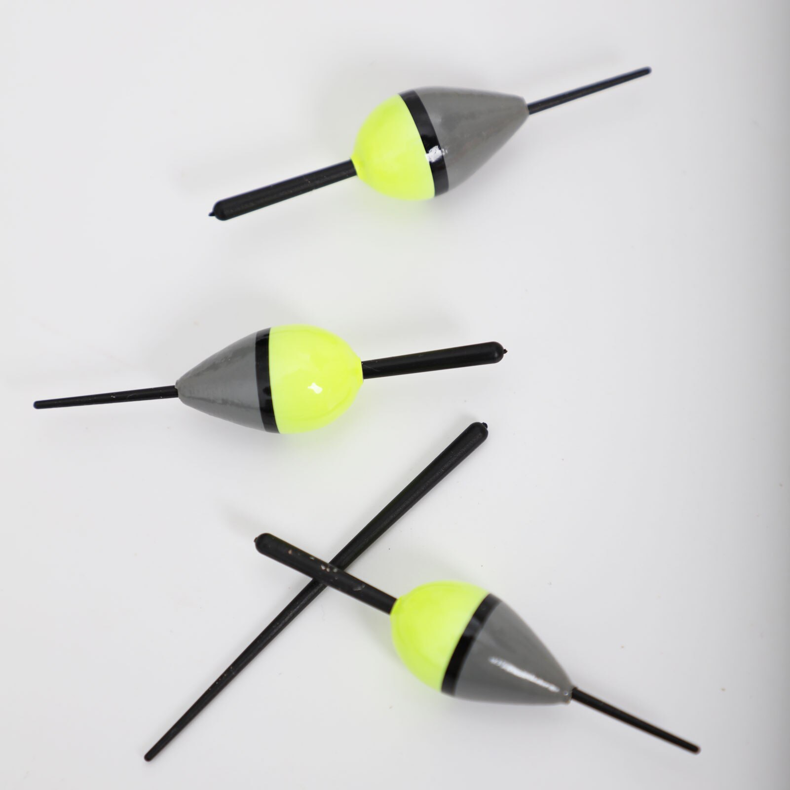 10 pièces flotteur de pêche Bobber liège éclairé Balsa bouée en bois 8.3CM/1.5G accessoires de pêche Pesca