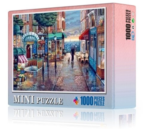 Puzzle Immagine Puzzle 1000 Pezzi di Montaggio In Legno Mini Puzzle Giocattoli per Adulti I Bambini Giochi per Bambini Giocattoli Educativi GYH: 66-010 with Box