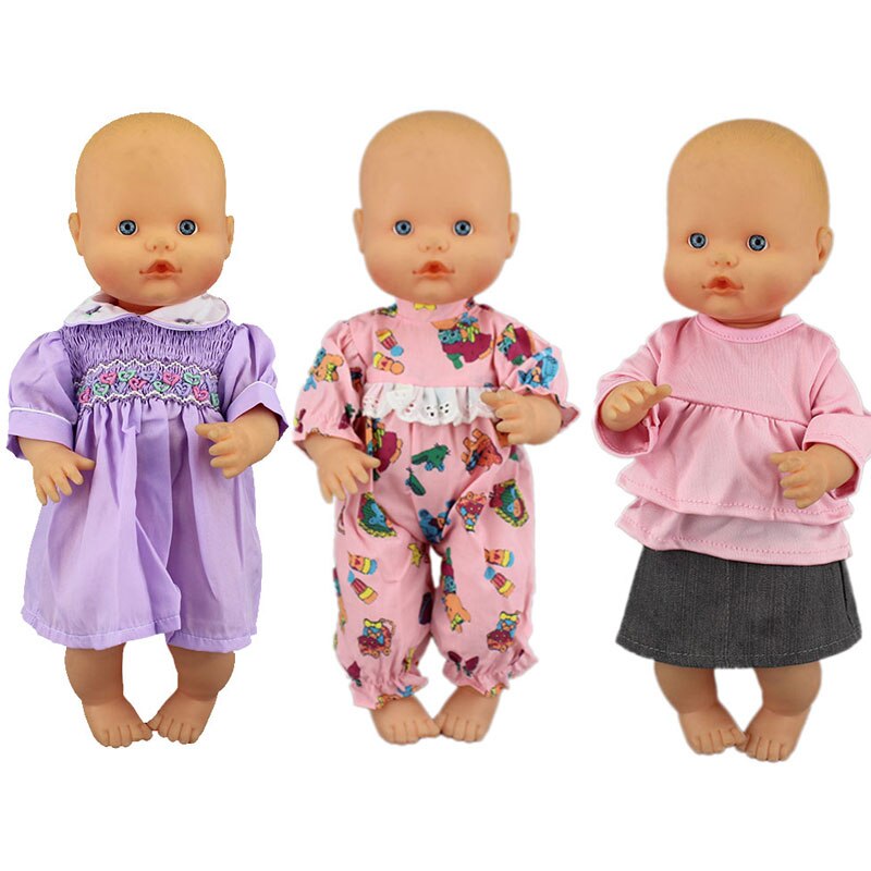 3 pièces en 1, beaux vêtements pour poupée Nenuco 35 cm Nenuco y su Hermanita accessoires de poupée