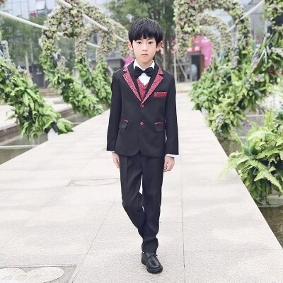 Neue Frühling und herbst jungen hochzeit kostüm formalen Blazer anzüge England stil jungen prom weste Blazer anzug freundlicher kleidung einstellen