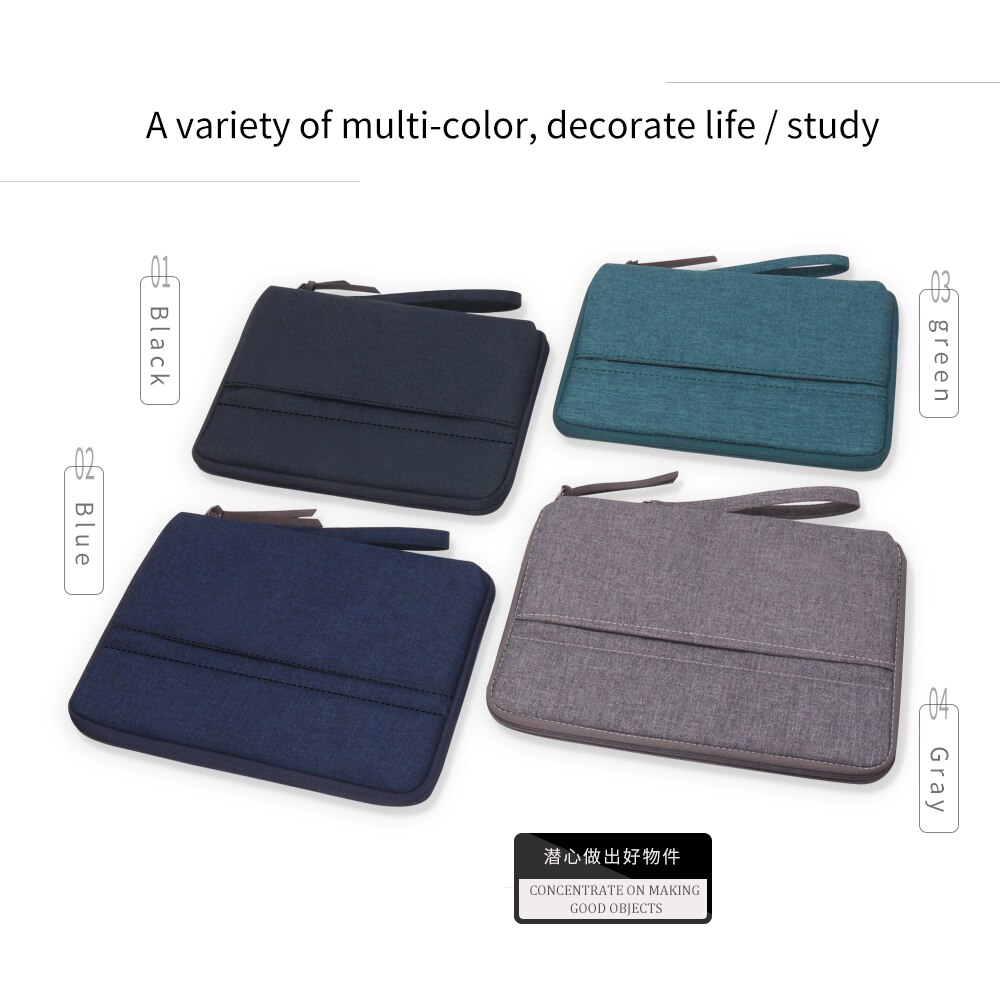 Weerstand Handtas Sleeve Case Universal Voor Ipad Pro 11 Ipad 9.7 10.2 10.5 Cover Voor Ipad Air 2 3 Ipad mini Case