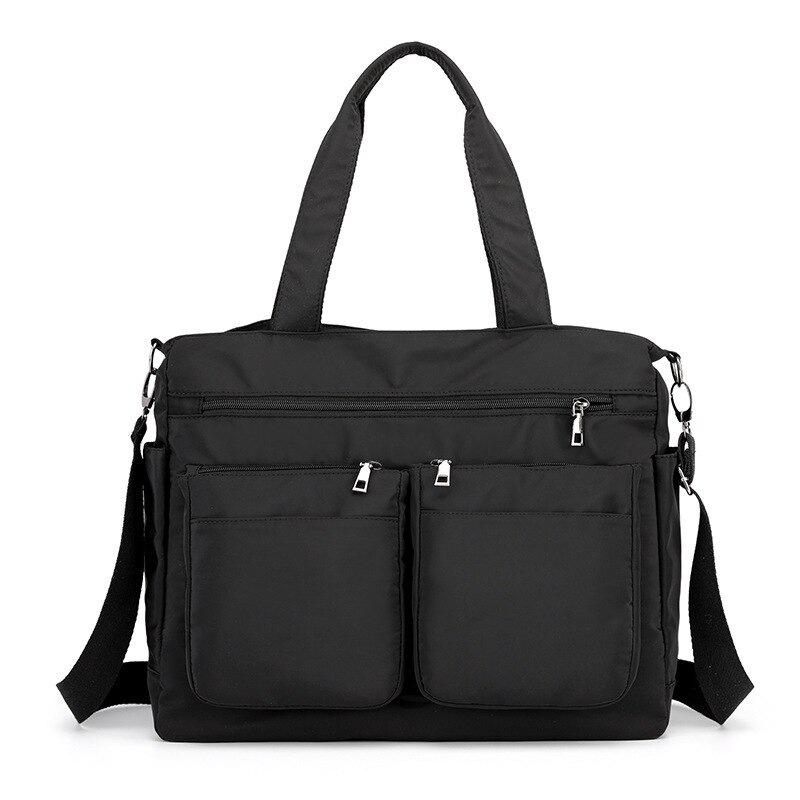 Women Multi-Pocket Travel Storage Bag Laptop Briefcase for Office Teacher Nurse Large Capacity Light Weight