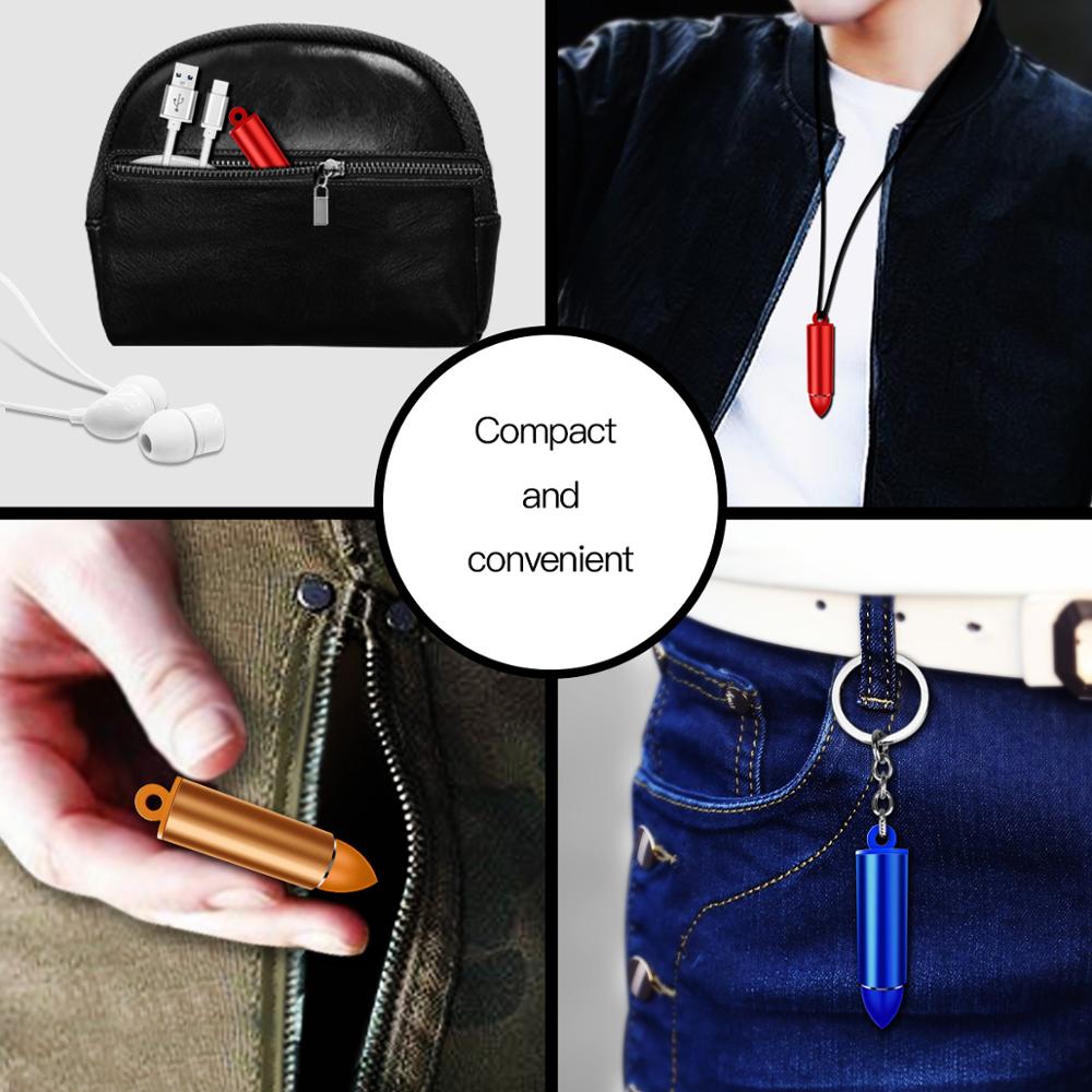 GUUGEI Magnetische Kabel Stecker Fall Micro USB Typ C Portable Storage Box Magnet Anschluss Kopf Tipps Container Kugel Stecker Fall