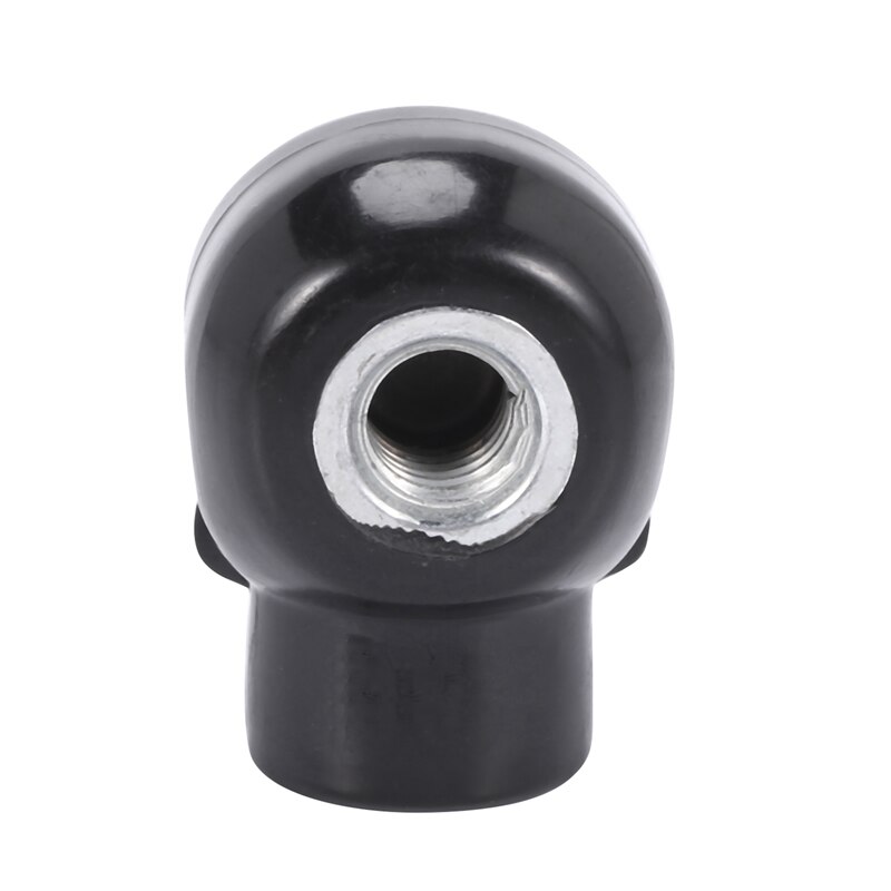 2 Pair Motorcycle Skull Number Plate Frame Screws Fitting Screw Black