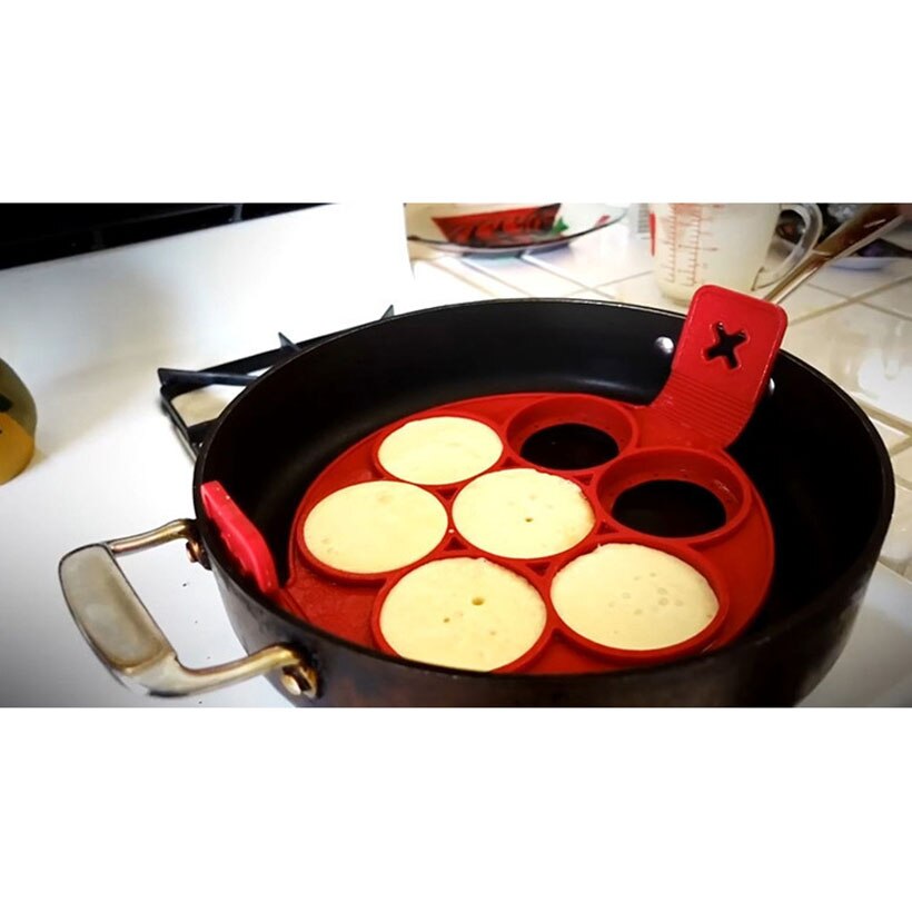 Non stick pandekagepande morgenmad maker æg omelette bageværktøjer perfekt pandekager pandekager maker
