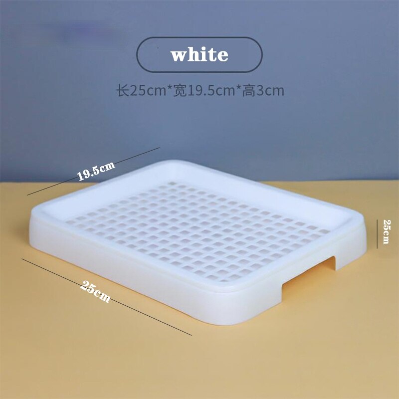 Chinchilla toilet rabbit supplies large urinal bedpan drawer with bottom net Dutch pig ferret dwarf rabbit special pet toilet