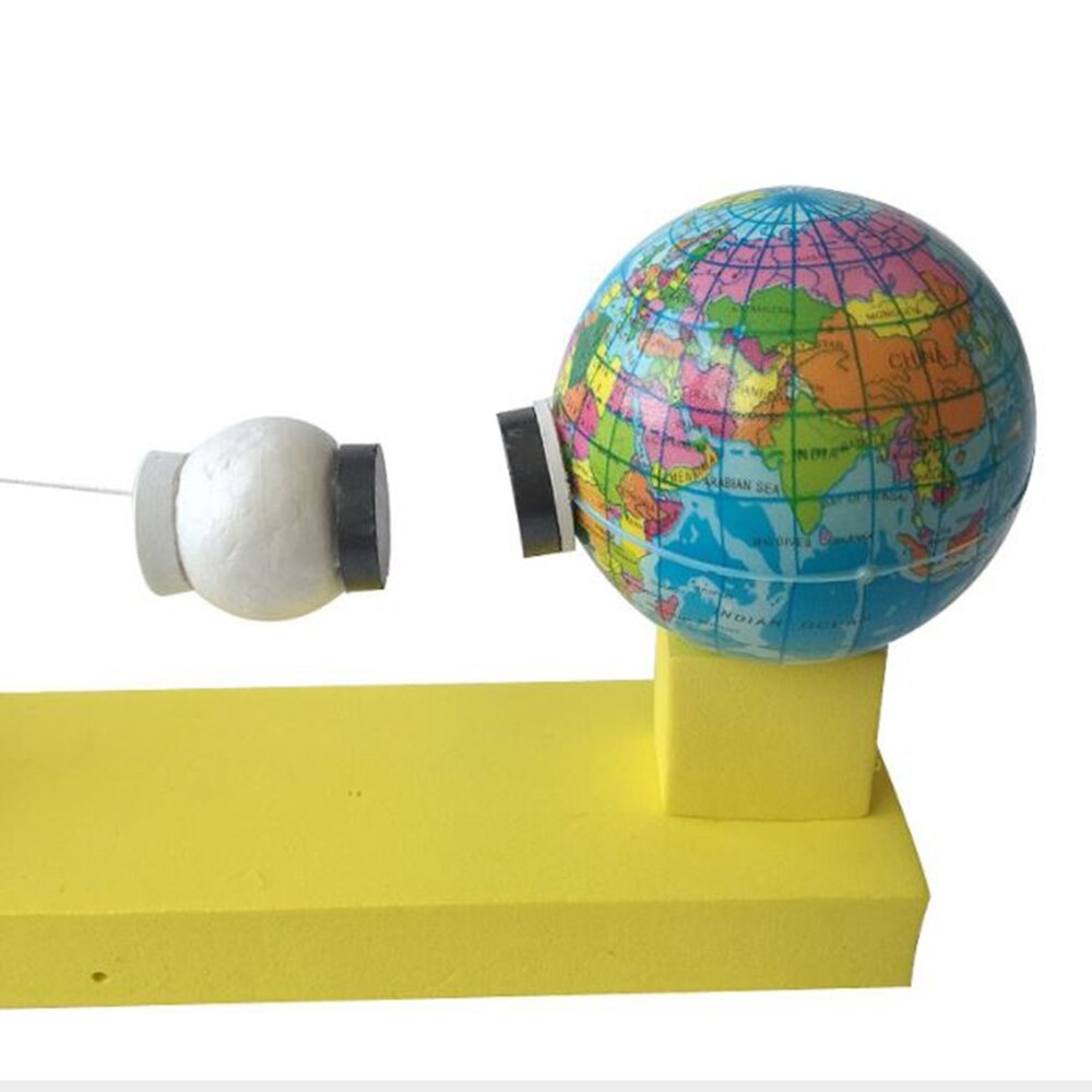 DIY Tierra Luna gravedad Geografia modelo de los niños experimentados cientificos juguetes de enseñanza Kits de juguete educativo para niños
