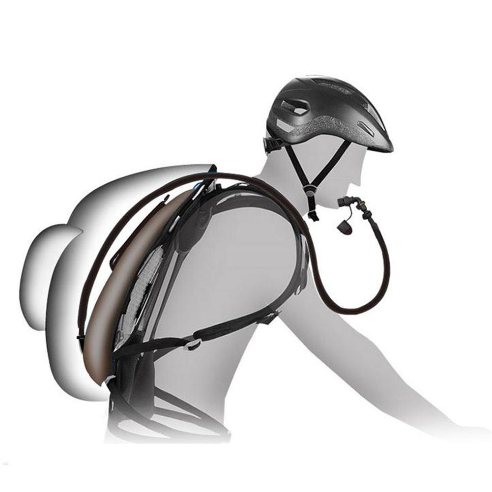 draussen Klettern TPU Wasser Tasche Crus-widerstand Verdicken Reiten Wasser Sack 1,5 L Tragbare Faltbare Wasser Tasche