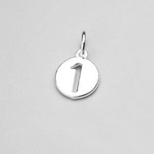 Meetsoft Sekretariat 925 Sterling silber digitale runde karte diy herstellung finden handgefertigte halskette dekoration Armbinde accessoires: 1