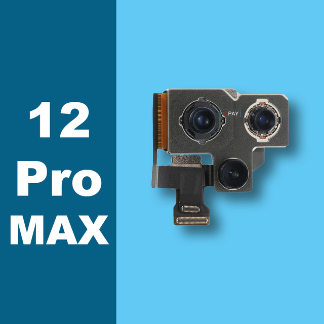 Original rear camera for iphone 7 8 x xr xs max 11pro 12 pro large rear camera flexible cable replacement for iphone x camera