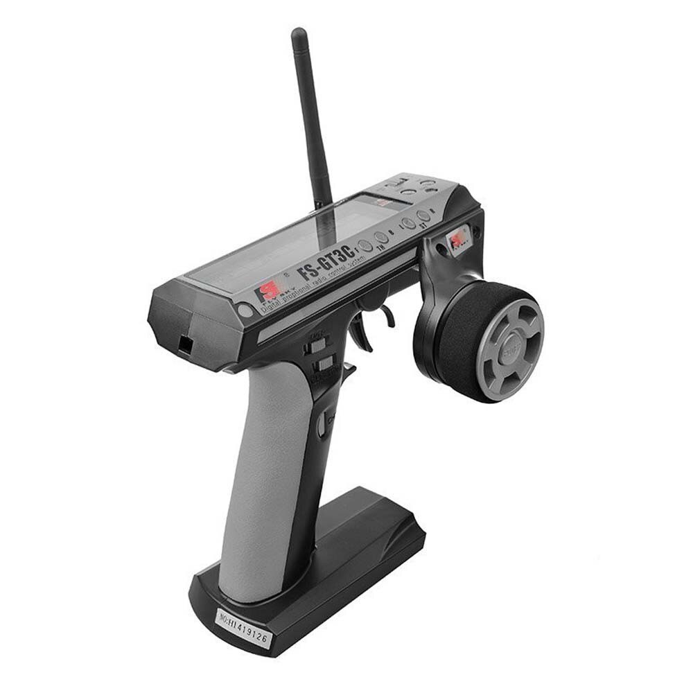 Flysky FS-GT3C-sistema digital de hopping de frecuencia automática, receptor GR3E para coche de control remoto, 2,4 Ghz, 3CH, AFHDS, Original