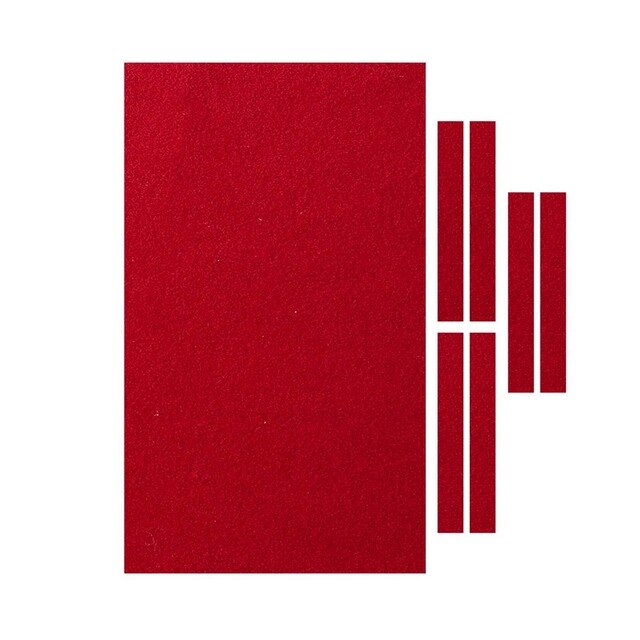 Groen/Rood Snoer Biljart Doek Zwembad Acht Bal Biljart Pooltafel Doek Voor Amerikaanse Biljart Snoer Accessoires: Rood