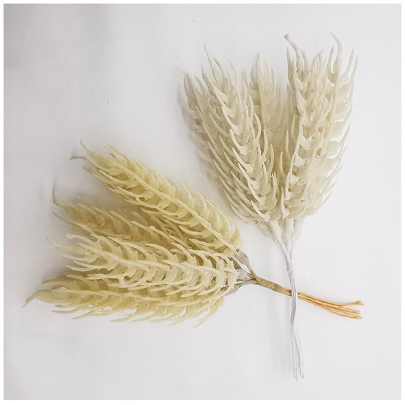 Flores artificiales de plantas de plástico para manualidades, flores decorativas para boda, corona, broche de costura, decoración del hogar, guirnalda de Navidad