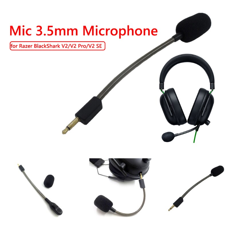 Microfoon Headset Mic Vervanging Game Headset Mic Ruisonderdrukkende Microfoon Voor Razer Blackshark V2