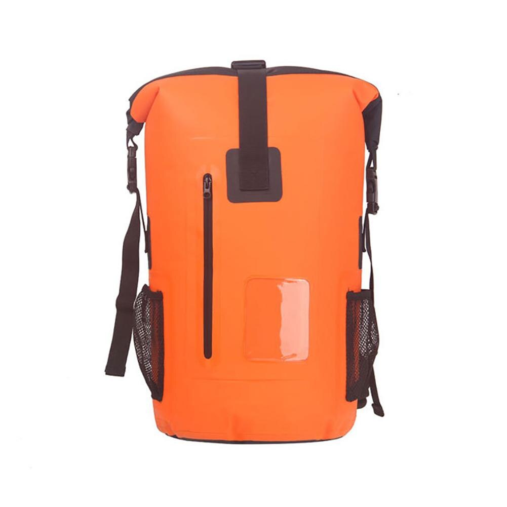 Himiss Outdoor Rugzak Sport Drifting Waterdichte Tas Strand Camping Wandelen Fietsen Waterdichte Rugzak 30L: Orange