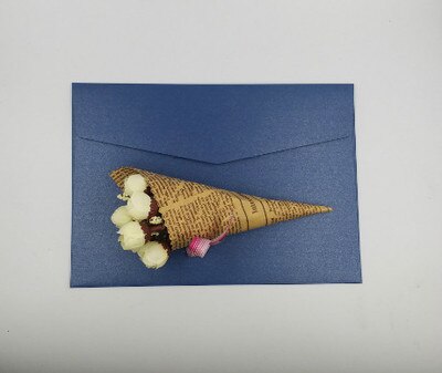 Sobres de papel perlado multicolor exquisito, 50 piezas, 23x16cm, invitación de negocios, sobres de invitación de de boda