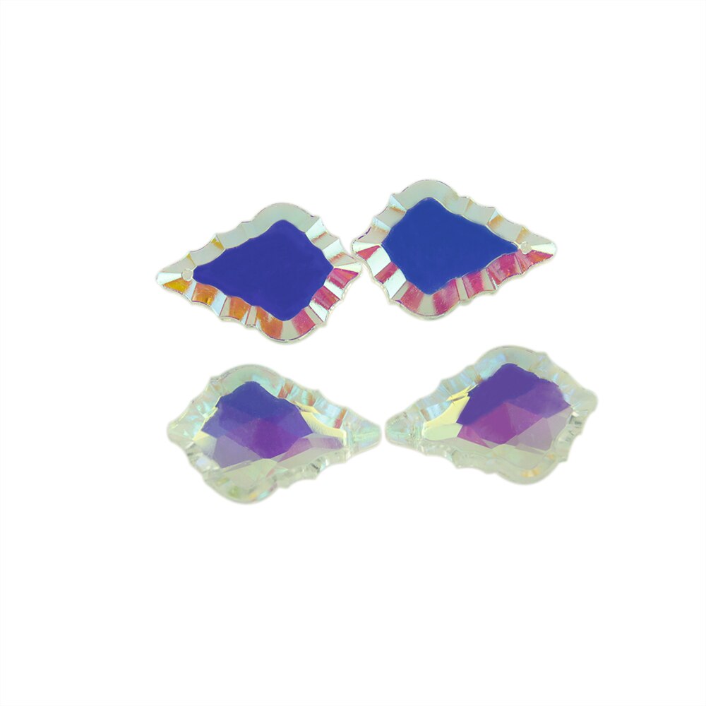 38mm/50mm/63mm ab farve ahorn blad prisme glas krystal lysekroner dele til boligindretning belysning solfangere
