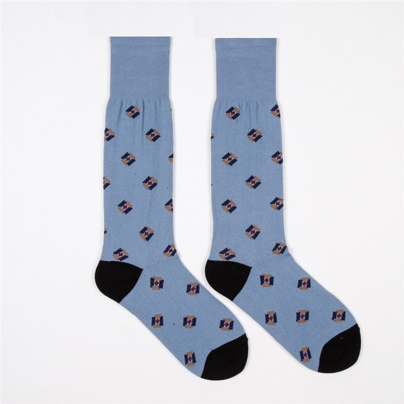 Di lusso plaid Calzini E Calzettoni della Donna Al Ginocchio di Modo Del Cotone Lungo Colorate di Alta Qualità Femminile Gamba Calzini E Calzettoni dell'annata di Hiphop di skateboard Calzino: stile 2